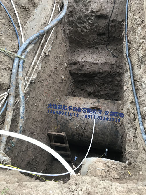 超聲波流量計山東現場