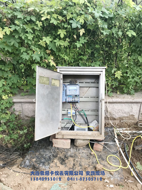超聲波流量計山東現場